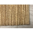 thumbnail image 2 of LR Home Clio 5' x 7' Tan Striped Durable Indoor Area Rug, 2 of 5