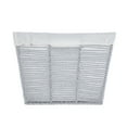 thumbnail image 4 of Mainstays Medium Gray Twisted Paper Rope Decorative Storage Basket with Removable Liner, 13 in x 7.8 in x 9.8 in, 4 of 14