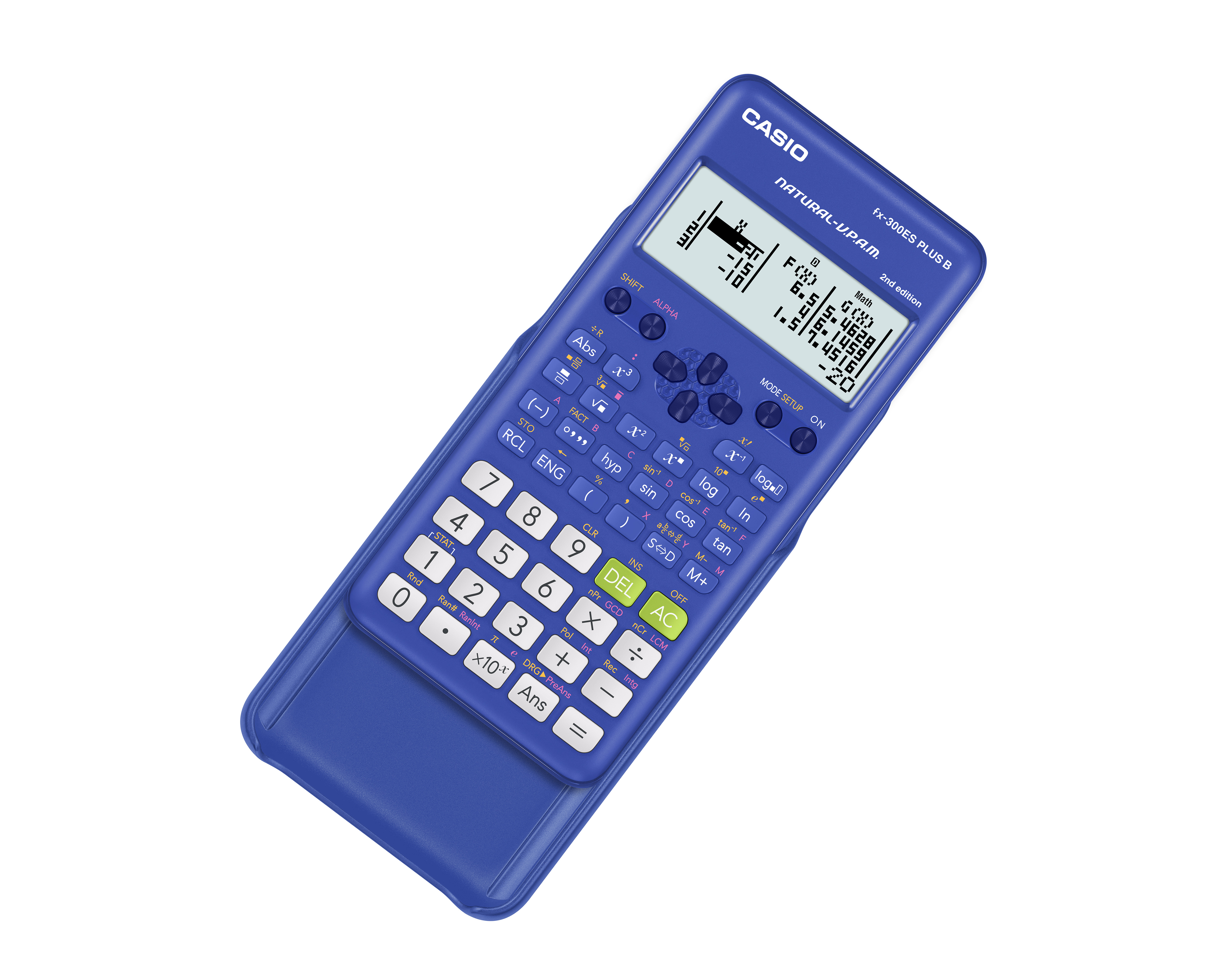 Casio FX-300ES Plus 2nd Edition Scientific Calculator, Blue photo 2