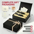 thumbnail image 3 of Ayieyill Large Gift Box with Ribbon, Christmas Present boxes with Magnetic Lids, Mother's Day Gift Wrap Boxes for Wedding (13.75*9.75*3.9 inches), 3 of 7