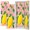 Color 4, variant on 2 Pcs School Locker Magnetic Wallpaper 12" x 36" Pineapple Flat Soft Pink Border Reusable Removable Locker Accessories Back to School Supplies