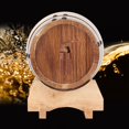 thumbnail image 4 of Mini Barril De Vino Portátil De Roble Para El Hogar, Equipo De Elaboración De Cerveza Para El Hogar, 1L, 4 of 7