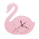 thumbnail image 1 of 1 reloj de pared de madera con forma de cisne, silencioso, para dormitorio infantil, sin batería., 1 of 7