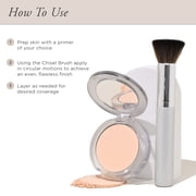 PÜR MINERALS 4-in-1 Pressed Mineral Makeup SPF 15 Powder Foundation with Concealer & Finishing Powder - Medium to Full Coverage- Cruelty-Free & Vegan Friendly, 0.28 Ounce Tan/TN6