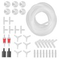 thumbnail image 3 of Aquarium Air Set, Keep Fish Healthy Check Valve Easy To Use Fish  Air Accessories  For Aquarium For Fish  Combination A,Combination E 4m / 13.1ft Oxygen Tube,Combination F 2m, 3 of 8
