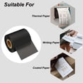 thumbnail image 4 of Unique Bargains 2.36'x984' (60mmx300m) Wax Thermal Transfer Ribbon, 1 Roll 1' Core Ink Out Barcode Printer Ribbon, Black, 4 of 6