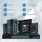 TRENDnet TI-G102i 10-Port Industrial Gigabit L2 Managed DIN-Rail Switch