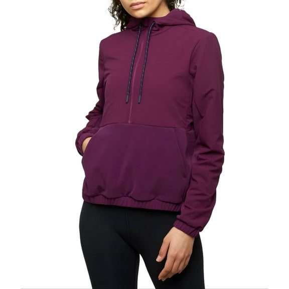 LNDR Women's Commuter Long Sleeve Hoodie, Purple, X-Small
