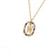 thumbnail image 3 of Qarigey Collar Carta Gargantilla Cadena ajustable Colgante Diamante de imitación Joyas Y Letra Ropa, zapatos y accesorios Miscelánea W Letra Qarigey AP010076-02, 3 of 6