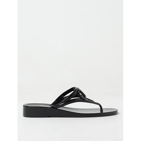 

Valentino Garavani Flat Sandals Woman Black Woman
