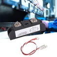 thumbnail image 4 of HUGFEGWE Solid State Relay, 4 Types Industrial Solid State Relay Solid State Relay Module Board DC Control AC SSR for Temperature Controller 80A / 100A / 120A / 150A(MGR-H3120Z) CJB91-70756, 4 of 8