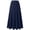 Navy, variant on Vetsdori Women's Summer Casual Fashion Solid Color Drawstring Pocket Elastic Waist Skirt