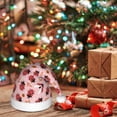 thumbnail image 6 of Fuzoiu Cute Ladybugs 1 Print Santa Hat Christmas Hat for kids,Santa Hats with Pompom, Unisex Xmas Holiday Hat for Christmas New Year Festive Party Supplies, 6 of 6