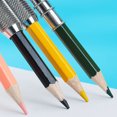 thumbnail image 2 of Miangastore 10 Pcs Rallonges de Crayons en Bois Réutilisables pour l'Art et le Bureau, 2 of 9