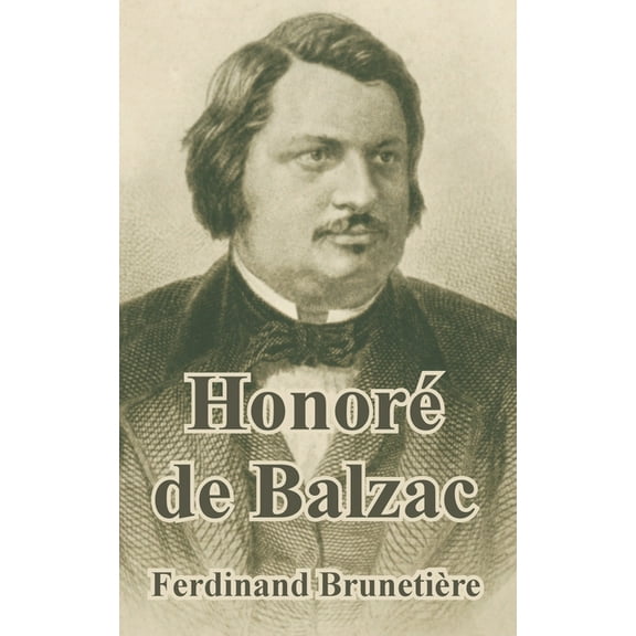 Honore de Balzac (Paperback)