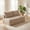 Camel, variant on Leumius Corduroy Loveseat, 2-Seater Floor Sofa,Armless Legless Compressed Sofa Couch for Living Room, Small Apartment, Bedroom,Black