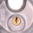 thumbnail image 3 of Scan Stainless Steel Disk Type Padlock, 3 of 4