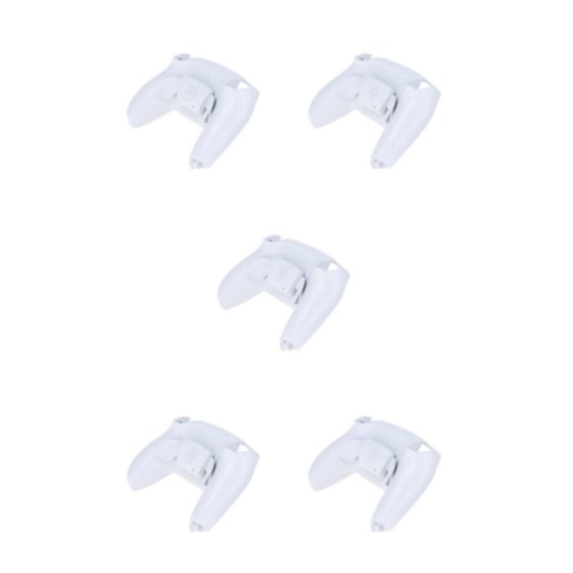 Seitruly Botón trasero, accesorios para juegos, extensor de llave de repuesto para controlador PS5, blanco Type2 NO2