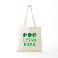 thumbnail image 5 of CafePress - Irish Nana Plaid Clover - Unisex Canvas Tote Bag, Beige, 1-Piece, 5 of 6