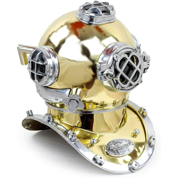 Scuba Diving Nautical Helmet | Maritime Ship's Decorative Helmet | Nagina International