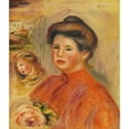 thumbnail image 3 of Pierre-Auguste Renoir 15x17 Black Modern Framed Museum Art Print Titled - Women's Heads (Gabrielle) (1907), 3 of 5