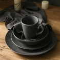 thumbnail image 3 of Stone + Lain Grao Stoneware Collection Dinnerware Set, 32-Piece Service for 8, Grey, 3 of 7