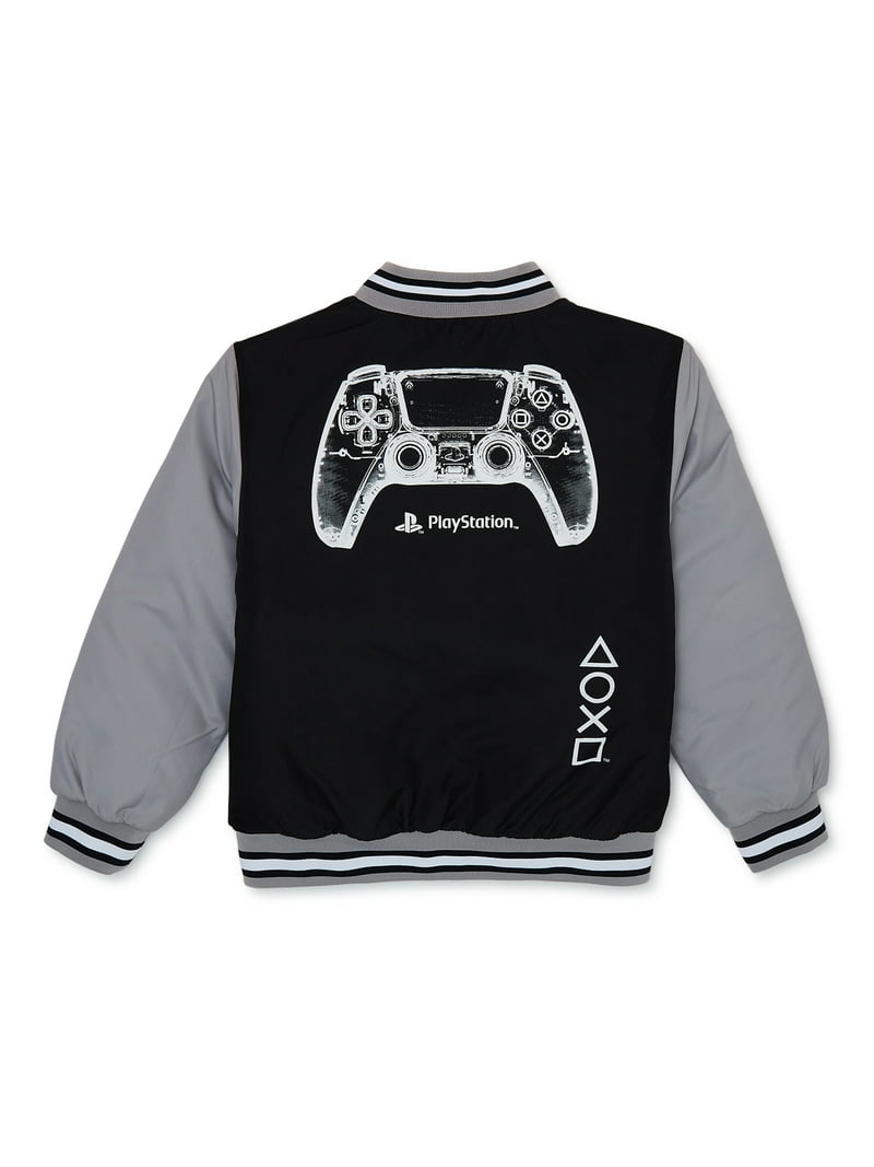 PlayStation Boys Bomber Jacket, Sizes 4-18 - Walmart.com