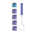 thumbnail image 2 of M Buder 5 Piezas Teclas de Metal Especiales Color Morado Placas Decorativas XDA para Teclado Mecánico de Aleación de Alta Calidad Resistentes al Desgaste (14.0 cm / 5.51 inches), 2 of 9