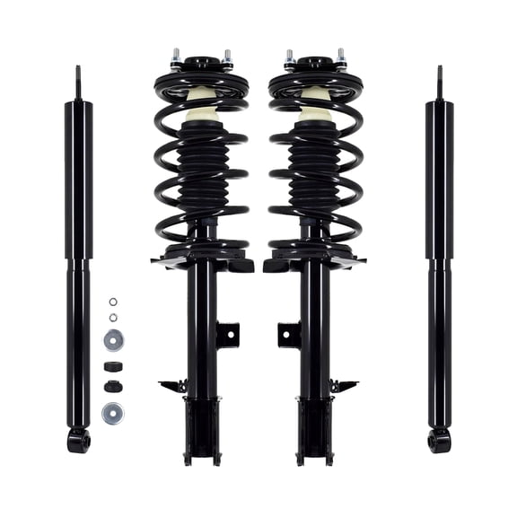 Set Front Quick Complete Strut-Coil Spring-Rear Shock Absorber For 2008-2012 Ford Escape V6