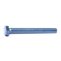 1/4"-20 x 2-1/2" Zinc Coarse Full Thread Hex Head Tap Bolts (10 pcs.)