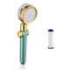 thumbnail image 1 of Handheld High Presión Cabeza de ducha Aspersor de 360 ​​grados Rotación Cuerpo Masaje Ducha Hogar Hotel Baño Adulto Familia Familia Tipo Verde 2 Advancent HA010610-06, 1 of 6