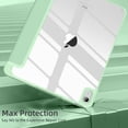 thumbnail image 6 of Getino Compatible with Apple iPad 10th/11th Generation A16 Case 11 inch Clear Back Cover with Pencil Holder, Green, 6 of 7