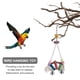 thumbnail image 3 of Loro escalada escalera juguete pájaro colgando campana juguete loro de loro suministros, 3 of 8