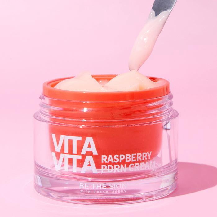 Be The Skin Vitavita Raspberry PDRN Cream – Brightening & Firming Moisturizer 50ml