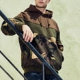 thumbnail image 5 of Gibobby Sudaderas hombre Sudadera Ligera con Capucha para Hombre sudadera con Bolsillo casual para Hombre(Café,M), 5 of 5