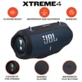 thumbnail image 2 of JBL Xtreme 4 Bluetooth Speaker Bundle with Shoulder Strap and gSport Silicone Sleeve (Blue), 2 of 5