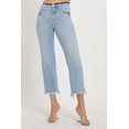 thumbnail image 5 of RISEN Full Size High Rise Raw Edge Crop Jeans, 5 of 6