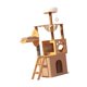 thumbnail image 2 of Torre para gatos de para gatos de interior, muebles de protección de varios niveles, torre de escalada para gatos, cama para gatos jugando , MarrÓn, 40x55x150cm, 2 of 10