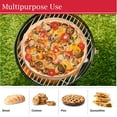 thumbnail image 3 of Classic Cuisine 15-Inch Pizza Stone with Pizza Cutter and Serving Rack, 3 of 6