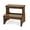 Brown, variant on StrongTek Bamboo Two-Step Stool, Anti-Slip Bottom, Heavy-Duty Wooden Step Stairs, 350 lbs Capacity