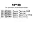 thumbnail image 2 of Kugel Ensemble de Moyeu de Roulement de Roulement 70-512573 pour Voiture Mini Cooper Countryman Paceman, 2 of 11