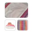 thumbnail image 4 of gcong 3-in-1 Hat Scarf Gloves Set for Kid, Winter Knitted Hat Scarf and Gloves Set for Kids with Pom Pom Beanie Gradient Color, 4 of 7