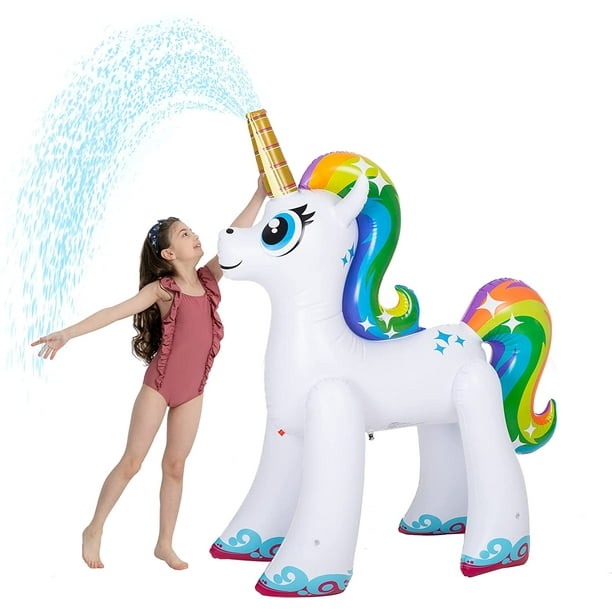 inflatable unicorn arch sprinkler