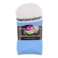 thumbnail image 2 of MadSportsStuff Pro Line Over the Calf Baseball Socks Columbia Blue, Medium, 2 of 2