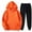 Orange, variant on Frostluinai Women 2 Piece Outfits Sweat Set 2024 Fall Oversized Hoodies Sweatshirts Jogger Sweatpants Lounge Sets Tracksuit Fall Sweatsuits