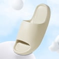 thumbnail image 6 of ibiyuan Arch Support Slippers Womens Slides Comfortable Beach Shoes Women Non Open Toe Womens Sandals Dressy Rubber Sole, 6 of 9