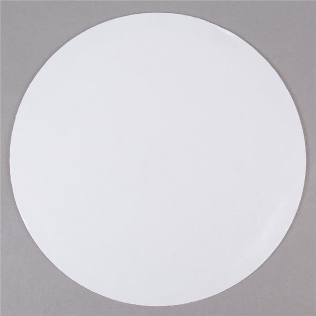 16 in. Corrugated White Cake & Pizza Circle