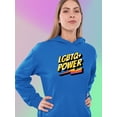 thumbnail image 2 of Lgbtq+ Power Golden Banner Hoodie Women -Smartprints Designs, Female 3X-Large, 2 of 4