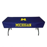 Rivalry 6 Feet Michigan Sports Collegiate Team Logo Party Outdoor Camping Table Cover