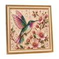 thumbnail image 2 of Luckky Hummingbird Pearl Art DIY Kit,Framed Elegant Bird and Flower Diamond Painting Kit,Pearl Diamond Art Supplies for Adult Beginners and Enthusiasts,Handmade Gift & Home Wall Decoration, 2 of 5
